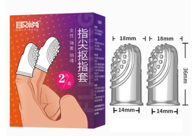 Reusable Finger Sleeve Toys Fun Sex Games Adult Toys Sex Toys for Women BDSM Safe Anal Massage Adult Masturbation SM Exotic Sex