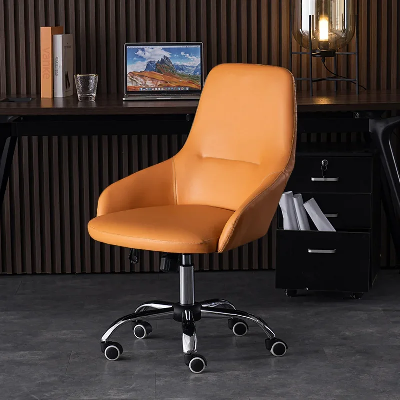 Designer Cushion Office Chair Leather Neck Comfort Relaxing Gaming Chair Computer Home Furniture Chaises De Bureau Gaming Pc