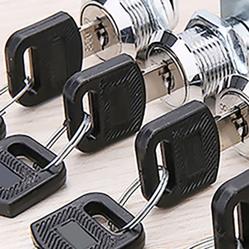 Classic Security Lock Metal Cylinder Cabinet Locker Cam Lock With Keys Security Mailbox Drawer 16mm/20MM/25MM/30MM safety lock security padlock