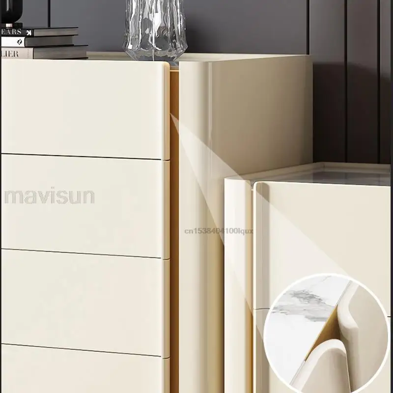 Modern Light Luxury Chest Of Drawers Dining Room Three-drawer Sideboard Simple Bedroom Storage Six-drawer Cabinet Furniture