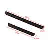 4pcs Rubber Car Door Sill Scuff Covers Black Door Panel Guards Protector Trim Anti-scratch Exterior Parts Car Decor Accessories 4
