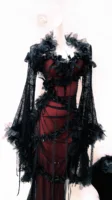 Robe Harajuku robe kawaii robe gothique robe en dentelle robe esthétique robe y2k robe lolita robe vintage vêtements gothiques vêtements y2k 2