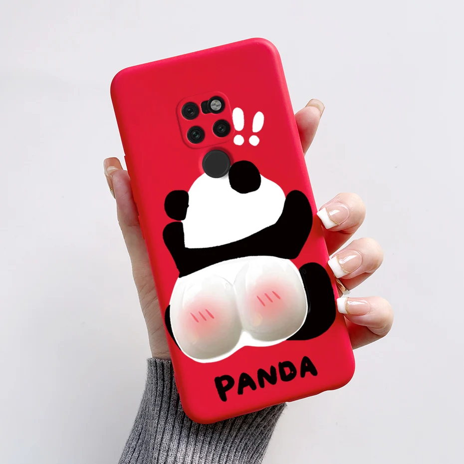 حافظة لهاتف هواوي ميت 20 برو كوكيه لطيف أرنب البان...