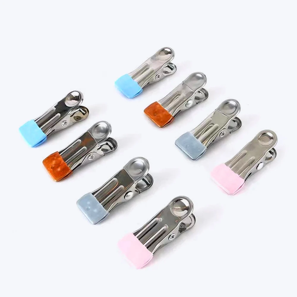 30pcs-Swimming-Pool-Cover-Clips-Above-Ground-Winter-Protect-Cover-Stainless-Steel-Spring-Clamps-Silver-Blue.jpg 30 db Uszoda Medence Borító Klipek A Föld Feletti Téli Védelem Rozsdamentes Acél Rugó Bilincsek Ezüst/Kék/Rózsaszín/Barna 2,3*5,5 Cm - Image 4