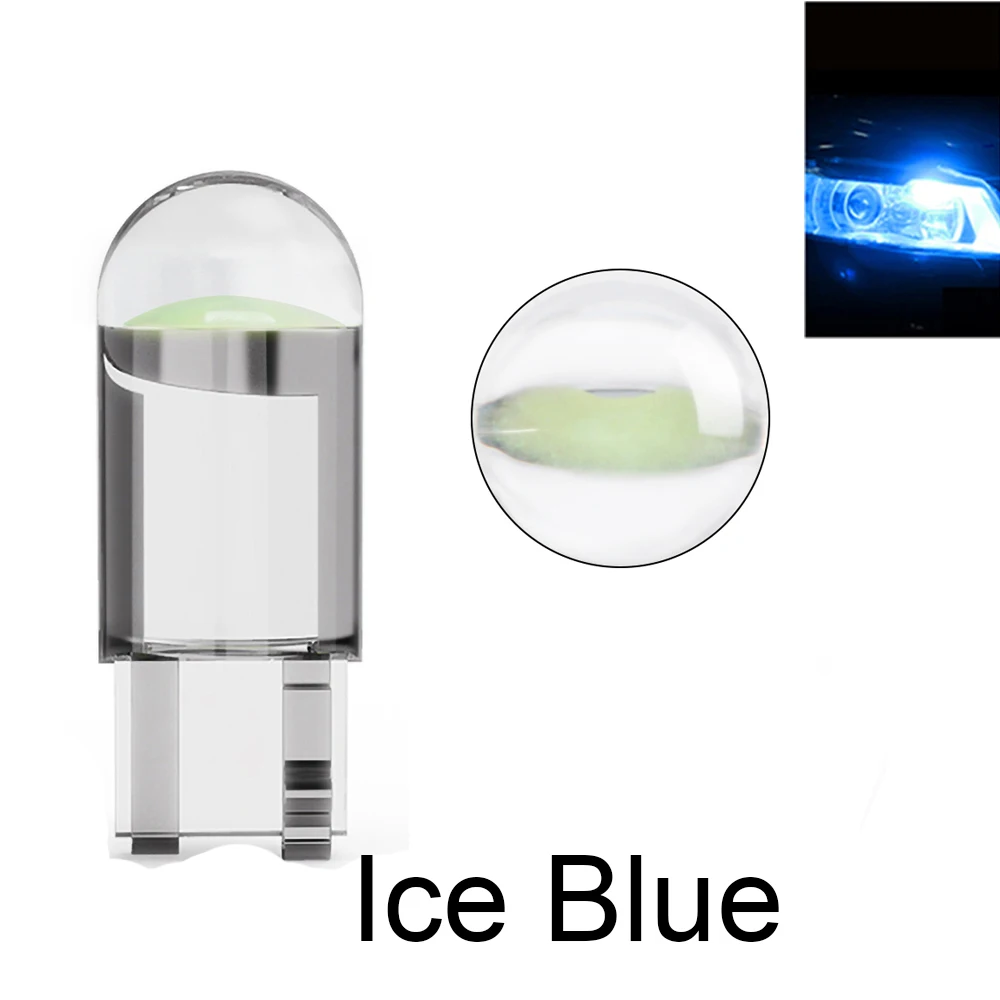 ตัวเลือกสินค้า หลอดไฟ LED รถยนต์ COB T10 สีขาว น้ำเงิน แดง สำหรับไฟส่องป้ายทะเบียน