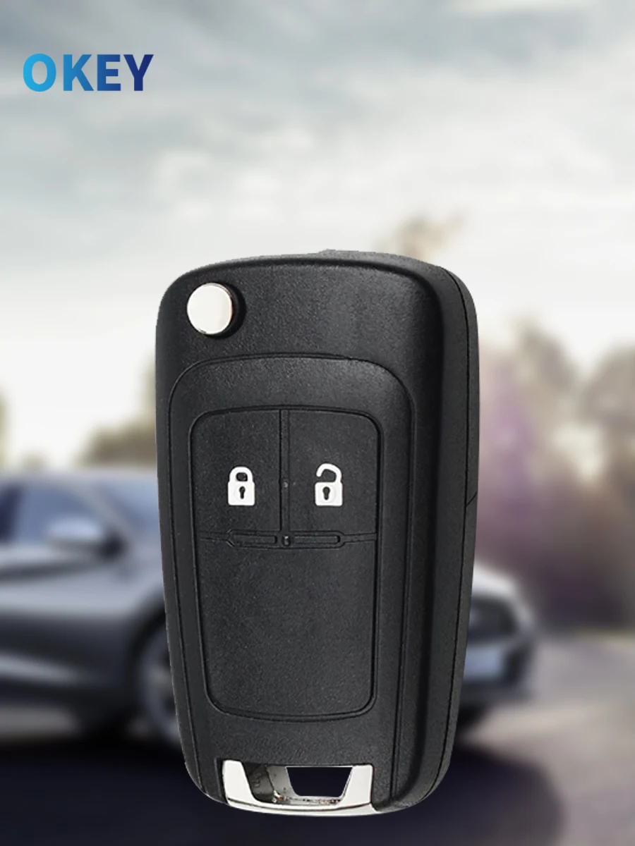 Okey Remote Car Key Shell per Chevrolet Cruze Epica Lova Camaro Impala Fit Astra J Corsa E Insignia Zafira C 2 3 4 5BT Cover Cas - S8d0efdfa7855474e8f6239045389f156X