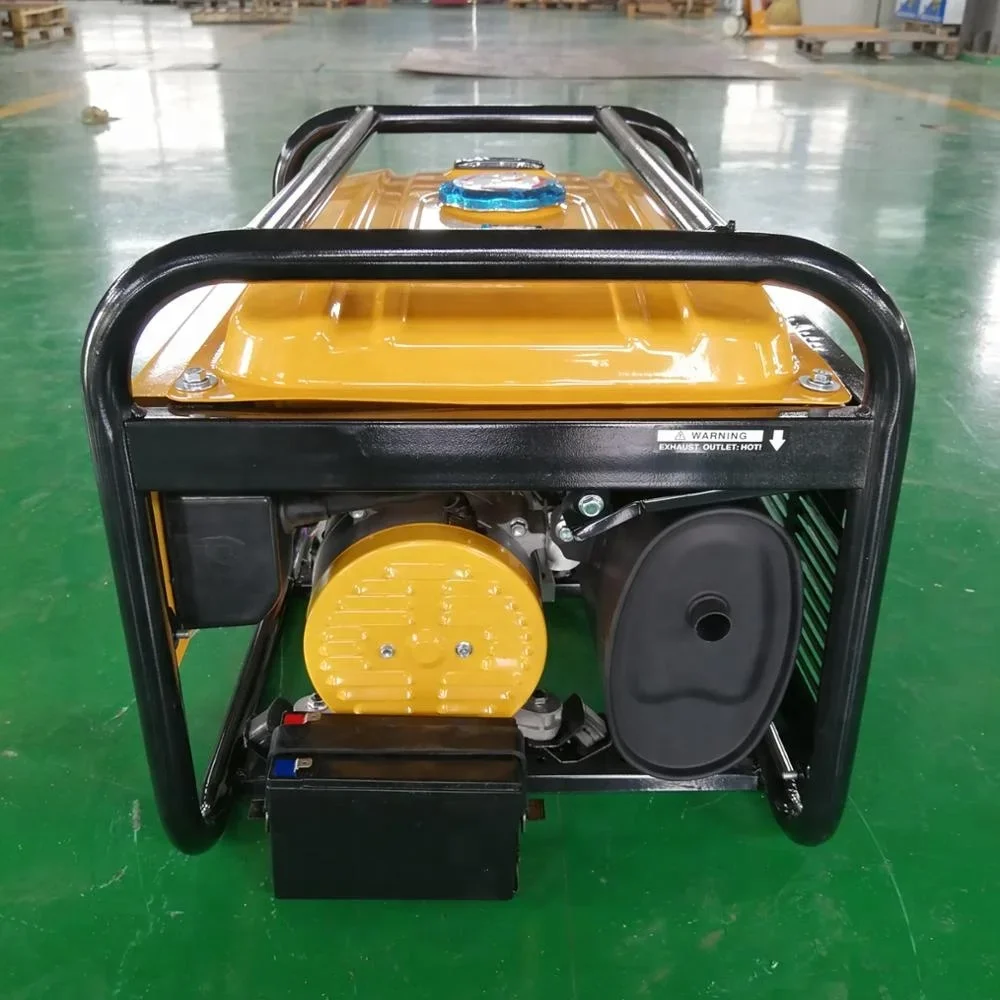 Portable Power Station Generator 3.5KW Aluminum Gasoline Portable Generator 220V 50HZ Manual Activation