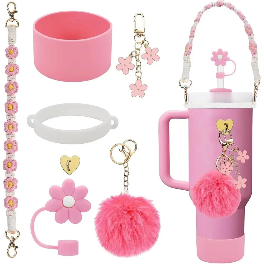 Arilsach Stanley Cup Accessories Set - 7-Piece Purple Kit For 30oz & 40oz Tumblers - View #3