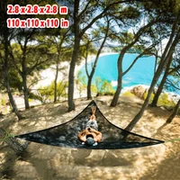 2024 Triangle Camping Double Outdoor Garden Sleeping Hanging Hammocks Tarp For Two People Women Leisure Outdoor Equipments 1