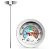 Compost Soil Tester Meter 20cm Measuring Probe Stainless Steel Thermometer Temperature Monitor for Garden Lawn Plant Pot Tools 6