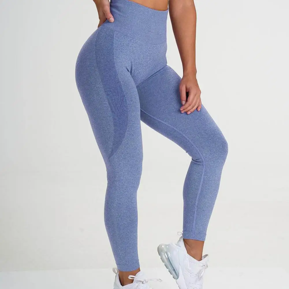 Women Yoga Pants Leggings High Waist Tummy Control Butt-lifted Skinny Elastic Skinny Exercise Sports Yoga Sweatpants