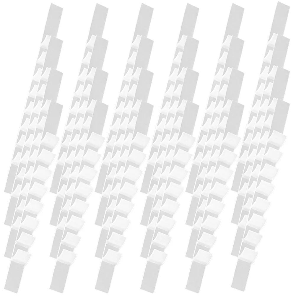 Clothes Hanger Strips Silicone Grippers Anti Slip Coat Hanger Grip Strips 50pcs