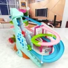 Dinosaur Track Park Dinosaur Climbing Stairs Educational Toys Puzzle Game Birthday Gift For Children 4