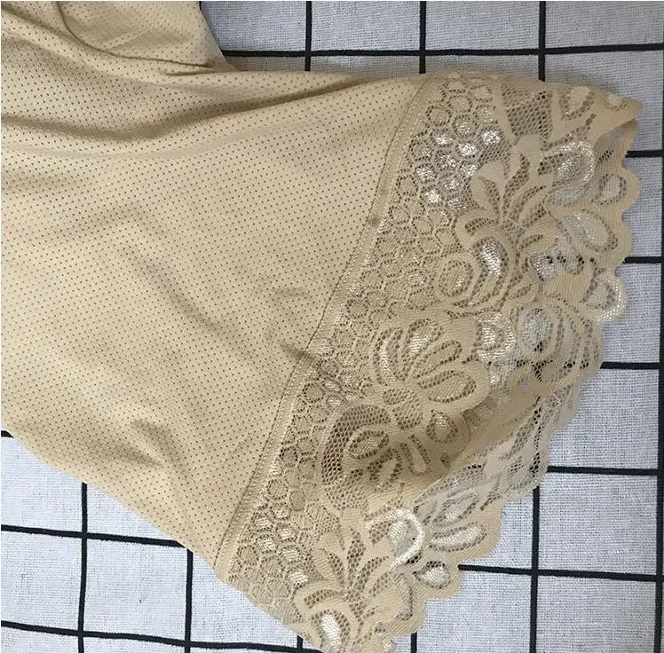 MAX 175KG Plus size High waist ice cotton Breathable pants,lace anti chafing legs for larger pants Safety Short Pants women 6XL
