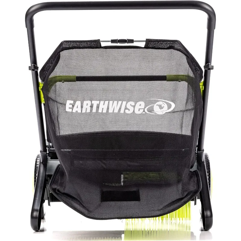 Earthwise LSW70021 21-Inch Leaf & Grass Push Lawn Sweeper, Width