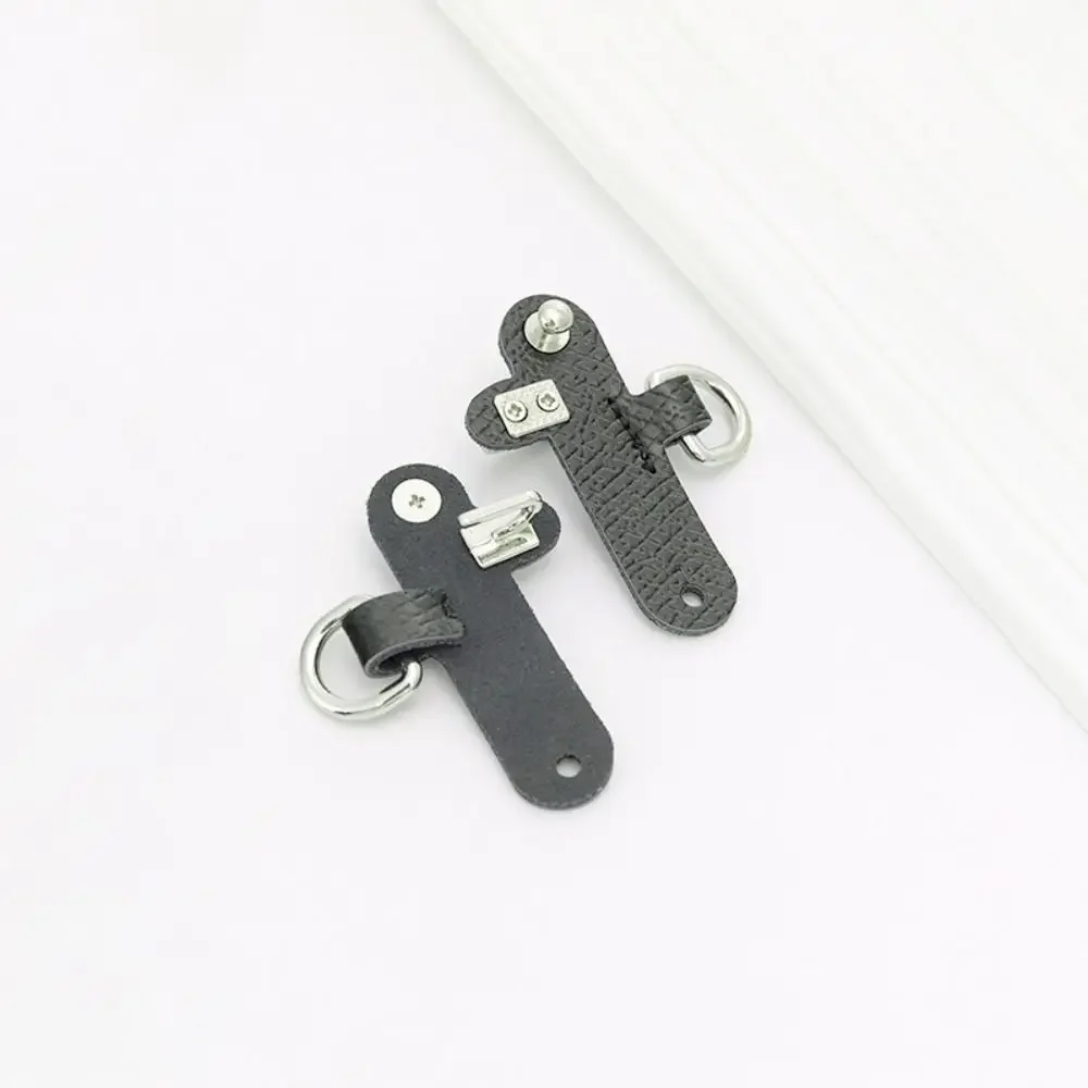 Premium Genuine Leather Shoulder Strap with Punch-Free Buckle Conversion