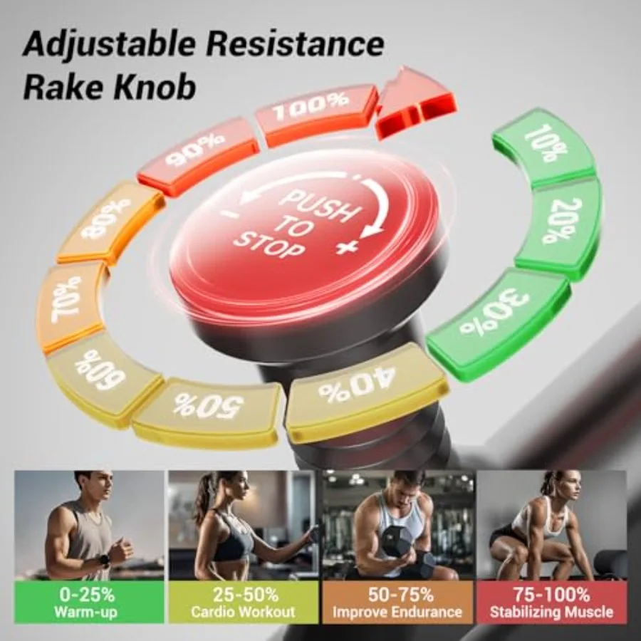 Heavy-Duty Stationary Exercise Bike 5