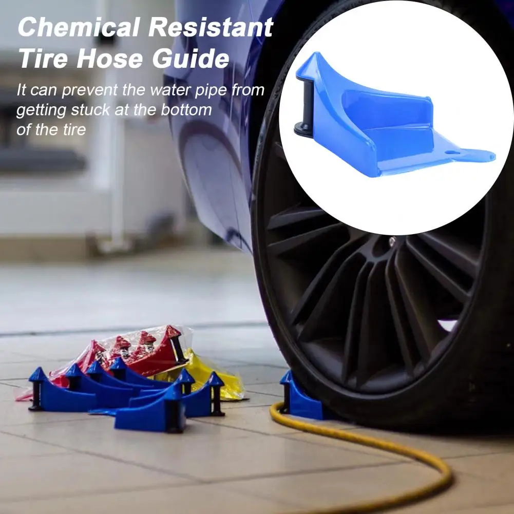 Car Hose Guide Car Washing Detailing Bicycle Hoses Guard Tire Hose Roller Prevents Pressure Washer Stuck Tire Hoses Guide