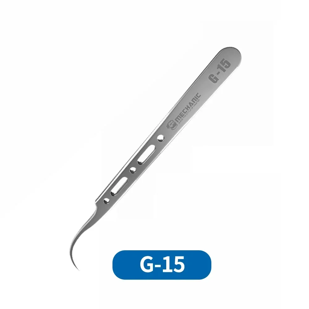 Mobile phone repair fingerprint flying wire anti-magnetic tweezers fine tip clip precision components for Mechanic G 11 G 15 17