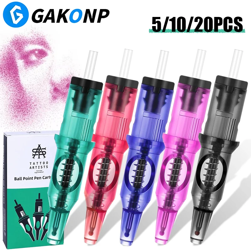 Tattoo Microblading Needles 20/5pcs Ballpoint Cartridge Tattoo Needles