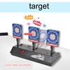 Fully Automatic Nerf Guns Auto Reset Electric Shooting Target Kids Eva Soft Water Ball Games Weapon Pistol Rifle Shooting Board 6