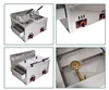 12L Stainless Steel Countertop Fryer For Fried Chicken French Fries Commercial Deep Fryer Machine With Dual Tanks 6