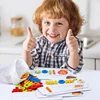 Wooden Toys  Educational toys Learning Activities Toy of Spell Learning English Alphabet  Preschool Fine Material,Christmas Gift 5
