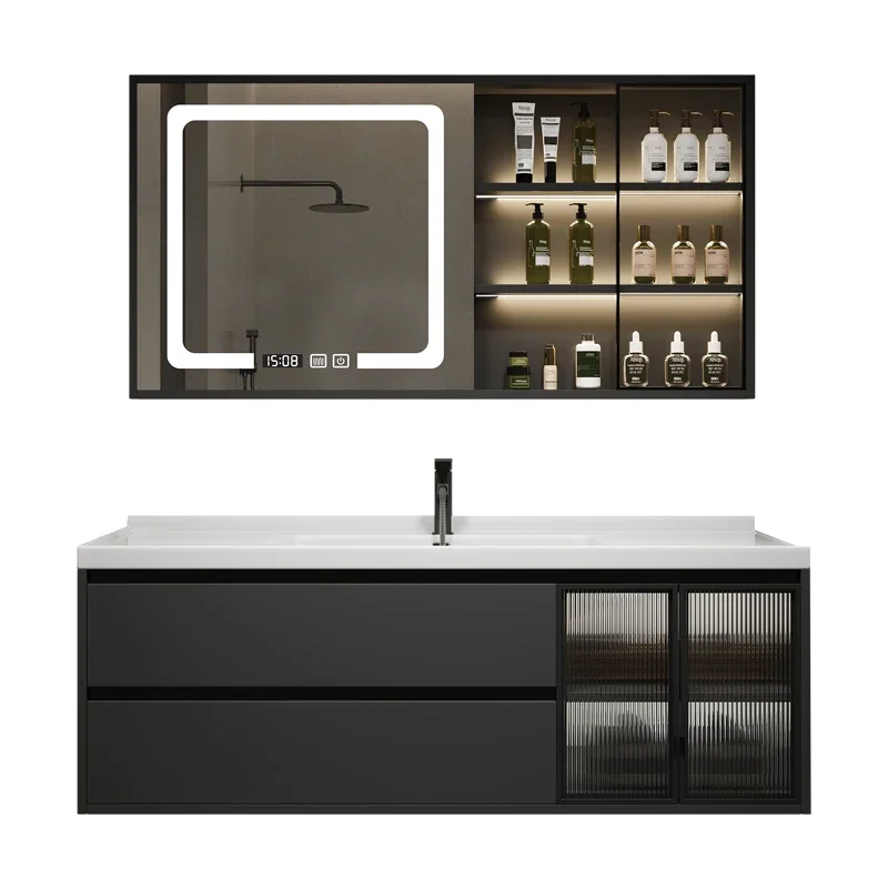 

Mirror Bathroom Cabinets Storage Makeup Organizer Narrow Vanity Bathroom Cabinets Multipurpose Gabinete Home Furniture