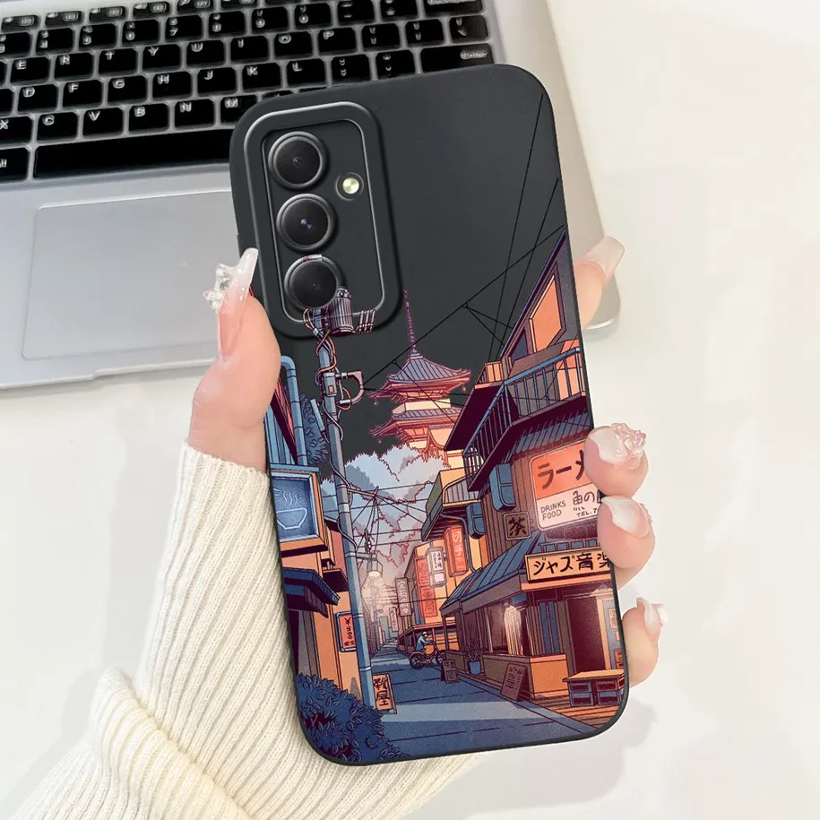 Soft Silicone Fashion Space Protector Phone Cover