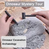 Children's Jurassic Dinosaur Fossil Archaeological Excavation Toy Tyrannosaurus Triceratops Model Boy Digging Treasure Gift 3