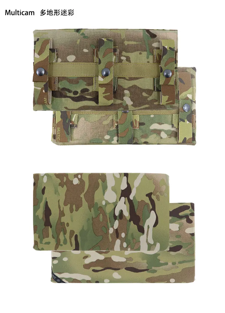 500d molle lange Seiten panzerung 048 Taillen stütz schutz polster Kissen platte für jpc taktische Weste Kummer bund – Detail 4