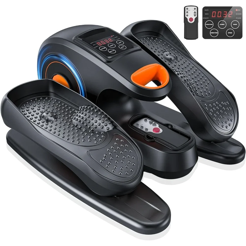 Ellipticals Electric,Leg Exerciser for Seniors Fully Assembled, Seated Pedal Exerciser with Remote Control Ellipticals Electric