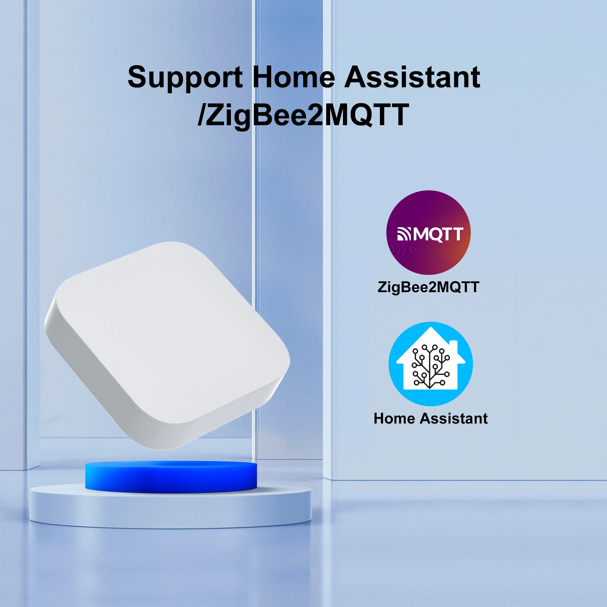 GIRIER ZigBee 3.0 씬 버튼 스위치 스마트 씬 컨트롤러 홈 자동화 멀티 씬 연동 스위치 홈 어시스턴트와 호환