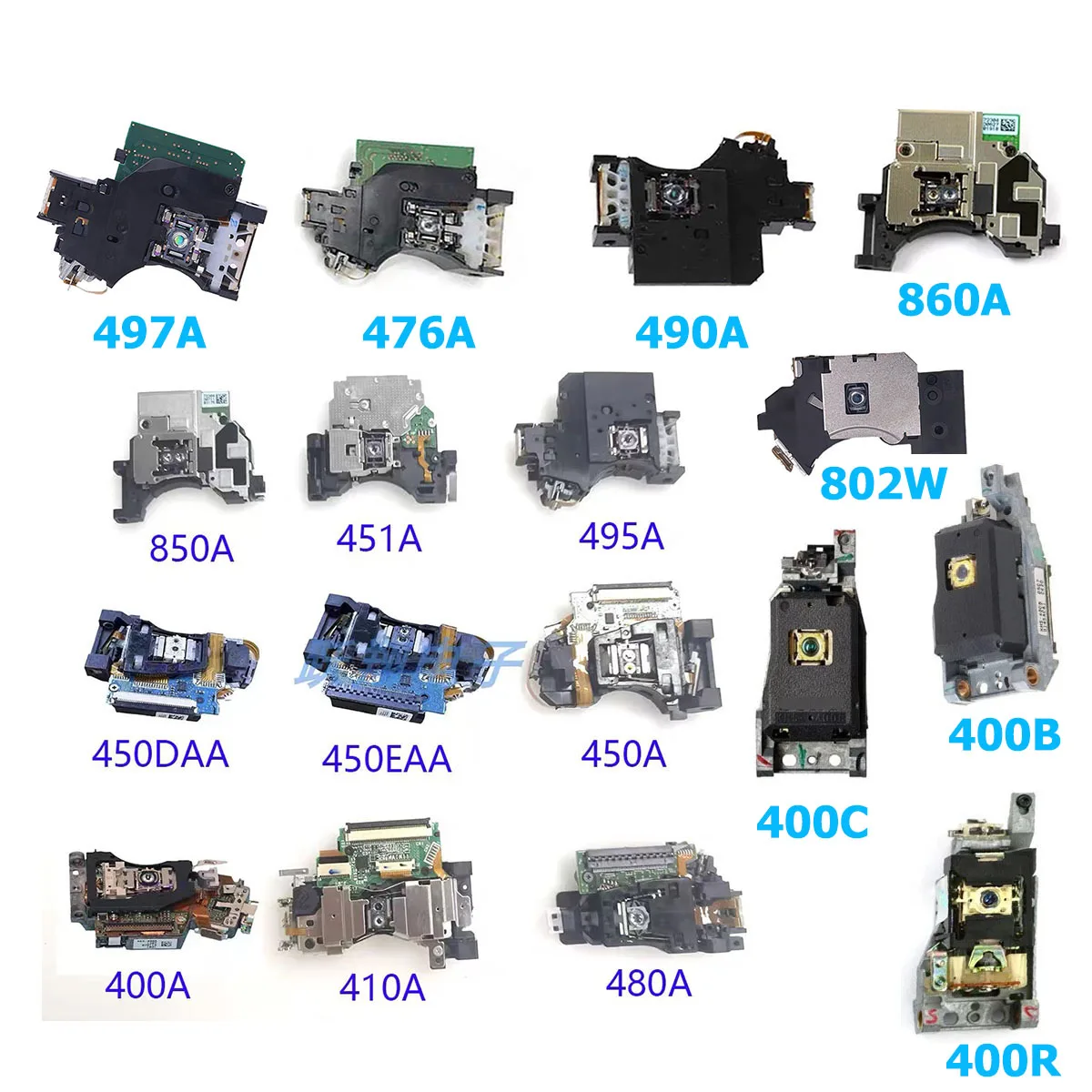 Optical Laser Head for PS4 Laser Lens for PS5 KES-497A 496A 490A 860A 850A 495A 450A 451A 480A 410A 400B 400C 400R 802W for PS2