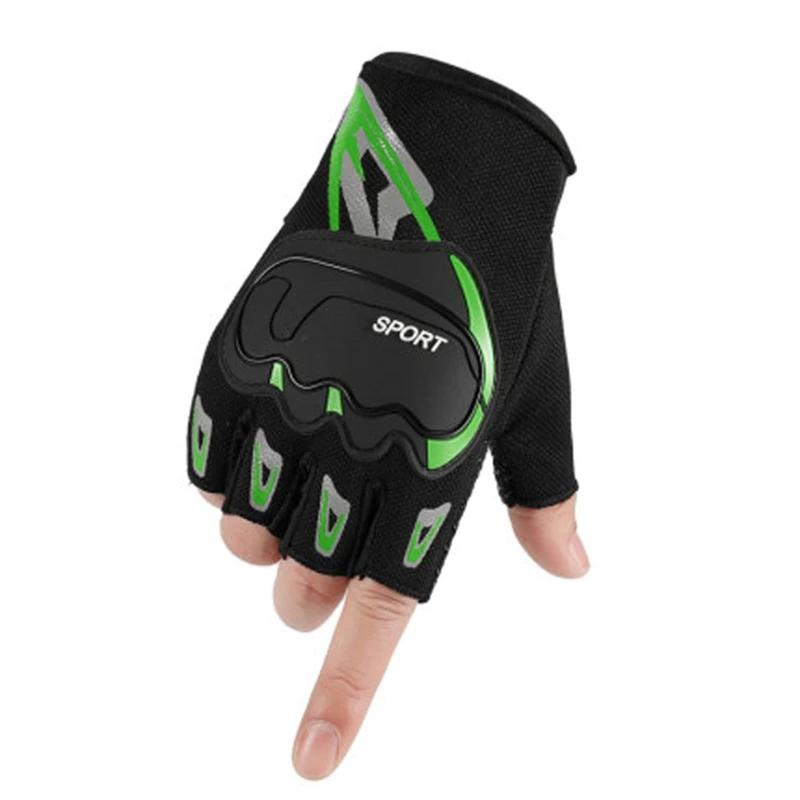 Half Finger Gloves Breathable Non-Slip Gloves Shock Absorption Sports Gloves For Outdoor Riding Fitness Training 4