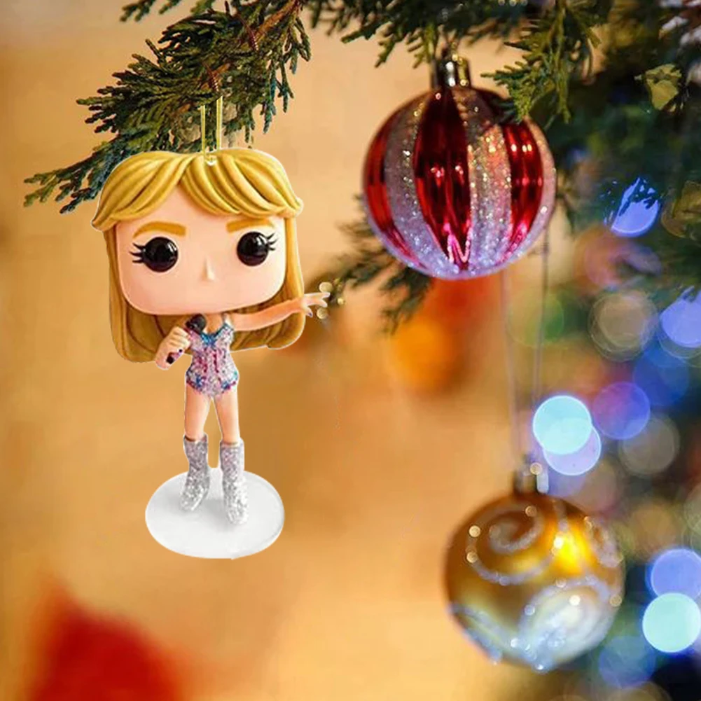 Taylar Advent Calendar 2D Acrylic Hanging Pendant Xmas Countdown Calendar Holiday Advent for Kids Adults Fans christmas countdown calendar christmas advent calendar