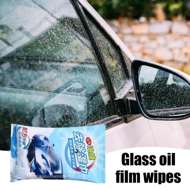 

Car Wipes Interior Cleaning Glass Automobile Glass Oil Film Removal Wipes Car Front Windshield Cleaning Oil Film Cleaning Agent