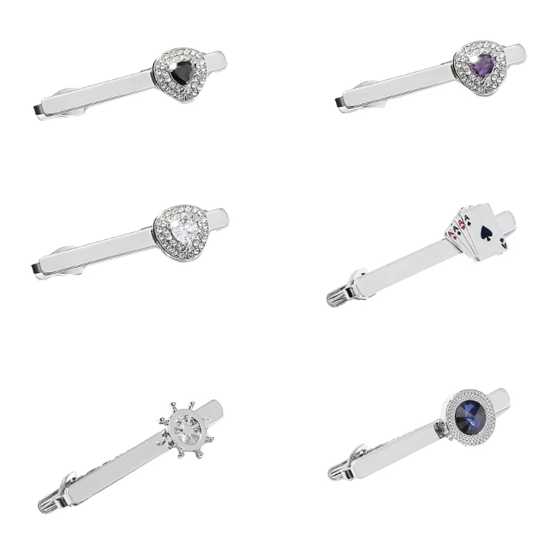 

Alloy Tie Clip for Men Wedding Necktie Tie Clasp Clip Gentlemen Ties Bar Wedding Party Tie Pin for Gentlemen Accessories