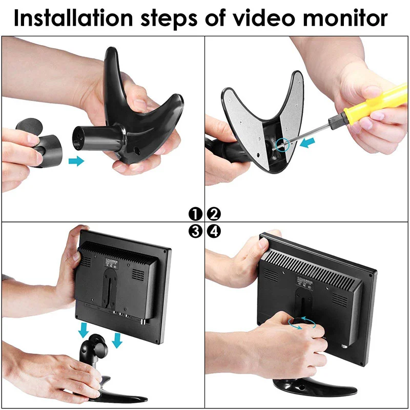 HD  ǻ ػ 1920*1080 IPS LED ũ ũž ÷, AV, BNC, VGA, HDMI, USB  Ŀ 2  