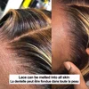 Highlight Wig 13x6 Hd Lace Frontal Wig 13x4 Straight Lace Front Human Hair Wigs For Women Pre Plucked 4/27 Colored Honey Blonde 4