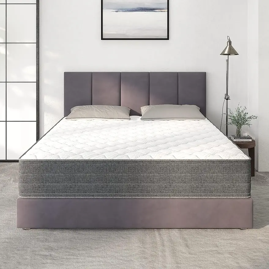 

NapQueen King Mattress, Victoria Hybrid Cooling Gel Infused Pocket Spring and Memory Foam Mattress