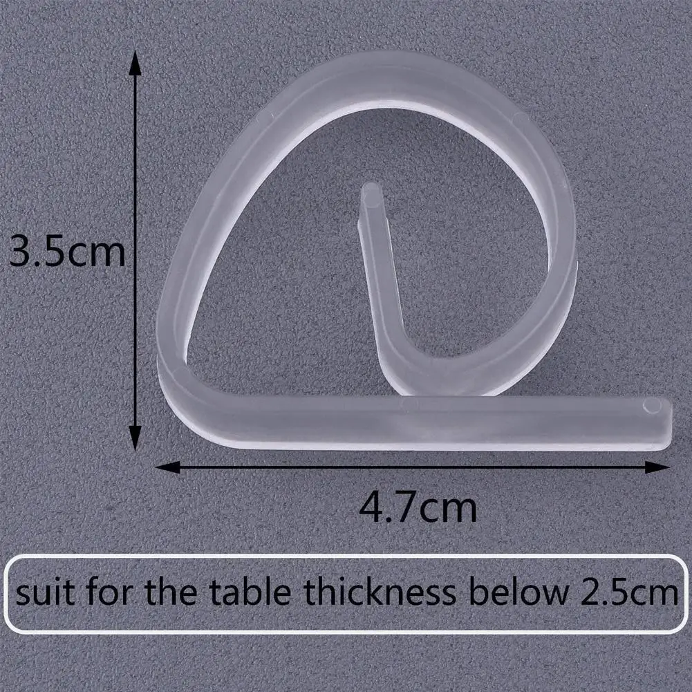 4Pcs ABS Plastic Tablecloth Clips Holder Multi-function Clamps Party Picnic Wedding Prom Tablecloth Clip Wholesale 6