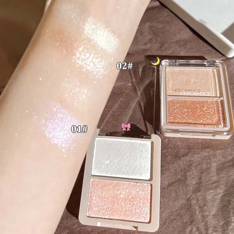Diamond Highlight Palette Glitter Makeup Gel Face and Body Highlighter Contour Shadow