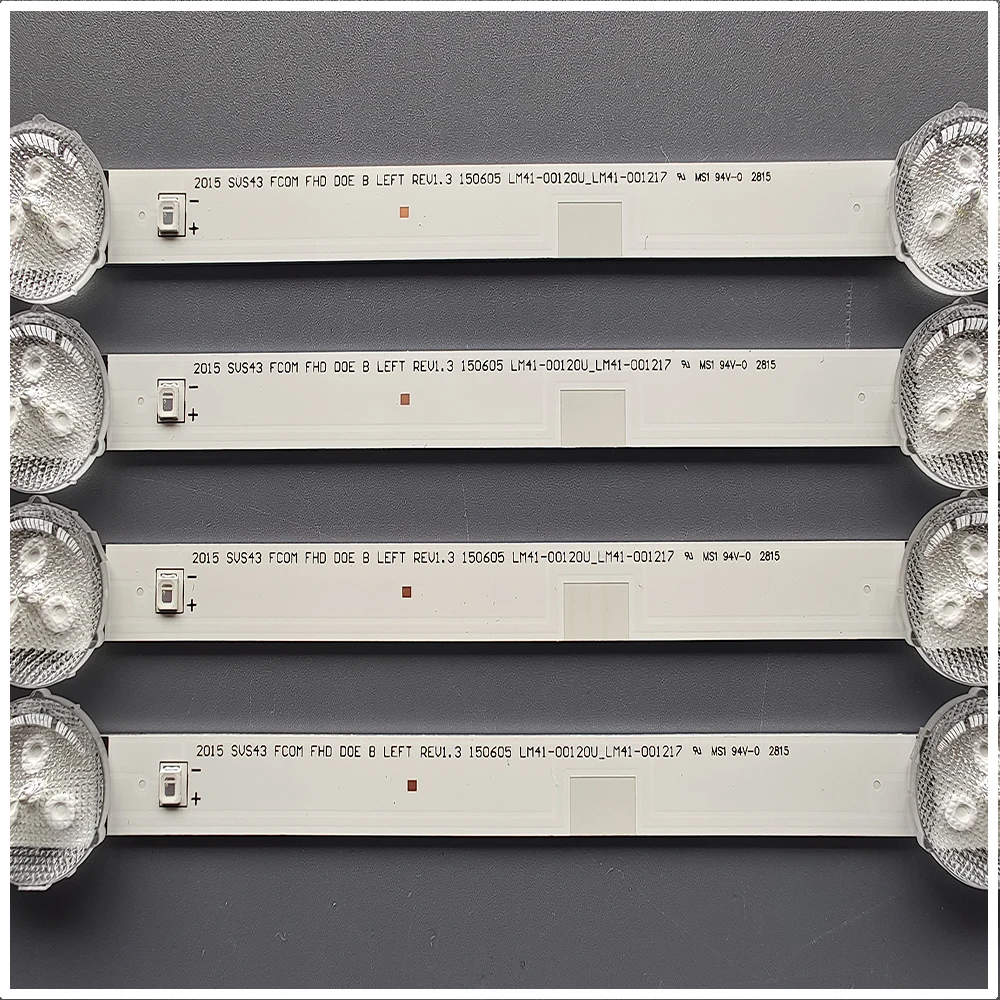 Tira de Luz de Fundo Led para 43j5200 43j5300 Un43j5200 Un43j5300 Un43j5200 Un43j5200ag Bn9638878a 38879a 37294a 37295a 10 Kit - Imagem 3