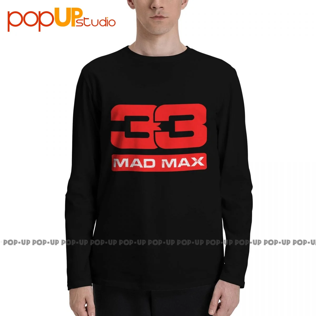 33 Mad Maxs Verstappen Long Sleeve T-Shirts T-shirt Tee Pop Unisex