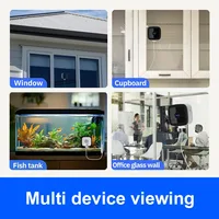 Mini caméra Cube Wifi caméra IP de sécurité intérieure avec Audio bidirectionnel détection humaine Vision nocturne caméras de Surveillance CCTV à domicile 4