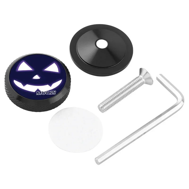 Bike Gps Hidden Bike AirTag Mount - Anti-Theft GPS Tracker Holder For Stem Caps (Fits 1-1/8" To 1-1/4" Headsets) Bike Airtag Holder