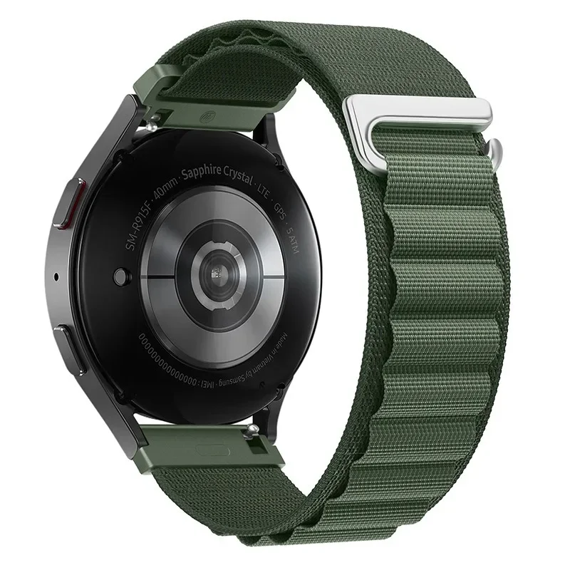 Nylon Alpine Watch Strap - Versatile 20mm/22mm Bracelet Wristband