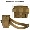 Molle System Hunting Tactical Airsoft Accessories Bag Magazine Dump Drop Pouch Recycle Waist Pack Ammo Bags 6