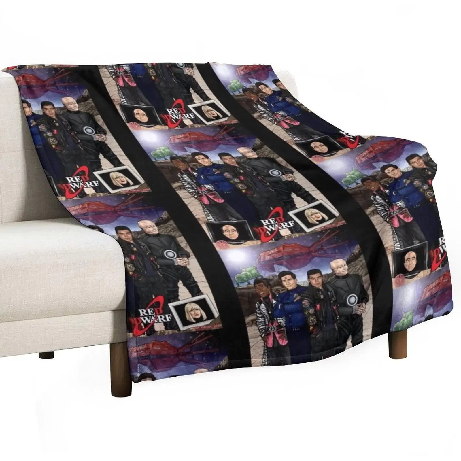 

Red Dwarf Throw Blanket Luxury decorative Stuffeds Blankets